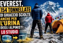 Everest, 154 tonnellate di ghiaccio sciolte anche per l’urina degli alpinisti: lo studio