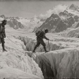 Londra, ritrovato nello scantinato dell’Alpine Club un archivio fotografico dell’alpinismo di oltre un secolo fa
